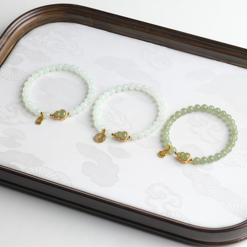 Bracelet Noble Cheval en Jade de Hetian