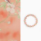 Southern Red Jasper & Hetian Jade Bracelet Necklace Set - Calm Energy for Busy Days