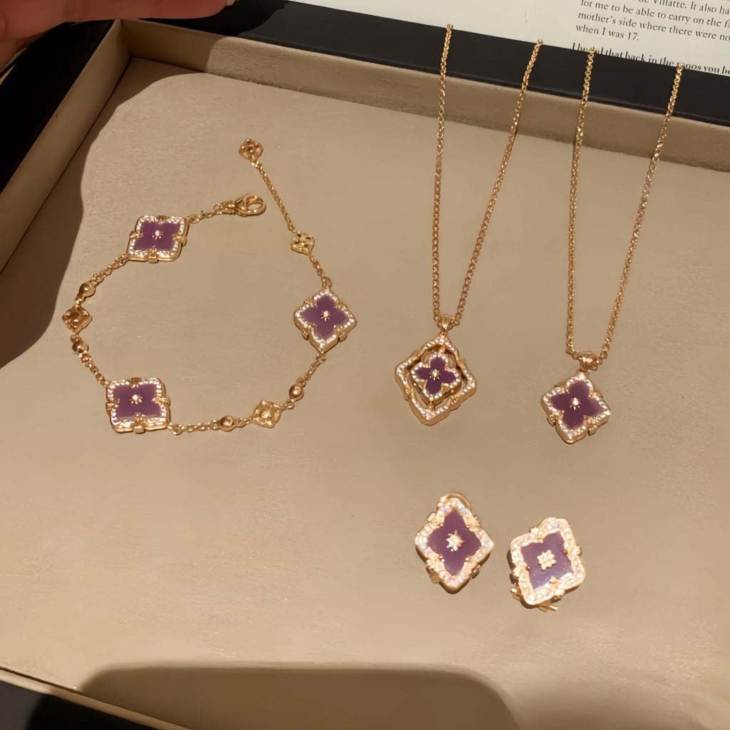 Collier Sakura en jade Hetian