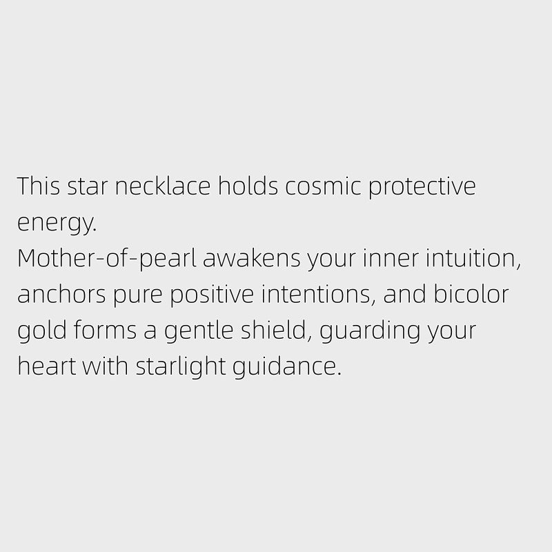 Polaris Mother-of-Pearl Necklace
