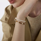 Collier en cristal naturel couronne vintage
