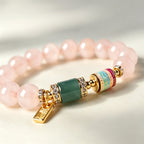 Bracelet en cristal naturel « Amour Destiné »
