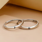 Sun and Moon Stay Together Couple Ring