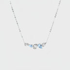Collier Sourire Aigue-Marine Naturelle