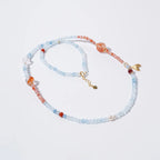 Aquamarine & Multi-Stones Necklace– Calm Mind, Open Heart, Attract Balance