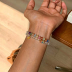 Rainbow Clear Quartz Bracelet – Purify Aura, Amplify Joy, Attract Abundance