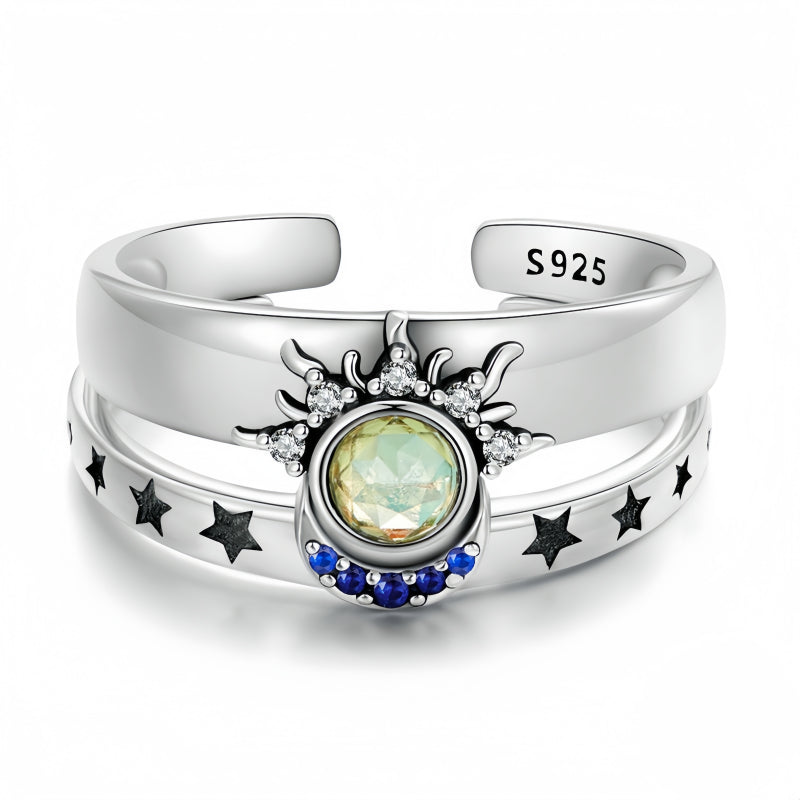 Bague en améthyste naturelle irrégulière – Calme l'esprit, approfondit l'intuition, attire la paix