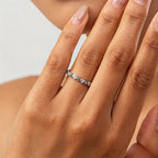 Bague Porte-Bonheur Œil Bleu Contre le Mauvais Œil