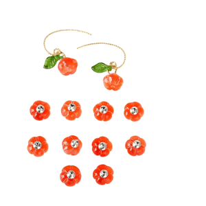 1pcs Crystal Pumpkin