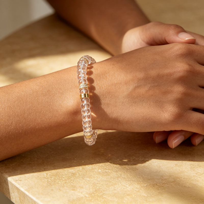 Bracelet de cristal naturel Pure Radiance