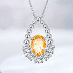 Collier en cristal naturel Aurora Wish