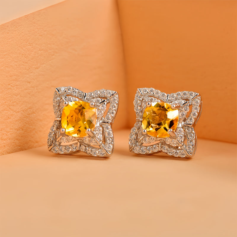 Boucles d'oreilles Solace Valiant en cristal naturel