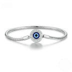 Devil's Eye Bracelet Lucky Eye Snake Bone Bracelet