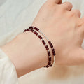 Collier en cristal naturel couronne vintage