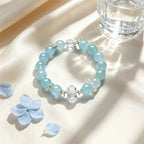 Bracelet en aigue-marine naturelle Thalassa Protection