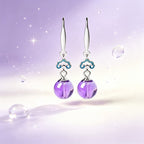 Boucles d'oreilles Sérénité en cristal naturel