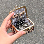 Mini Soft Leather Jewelry Container Box