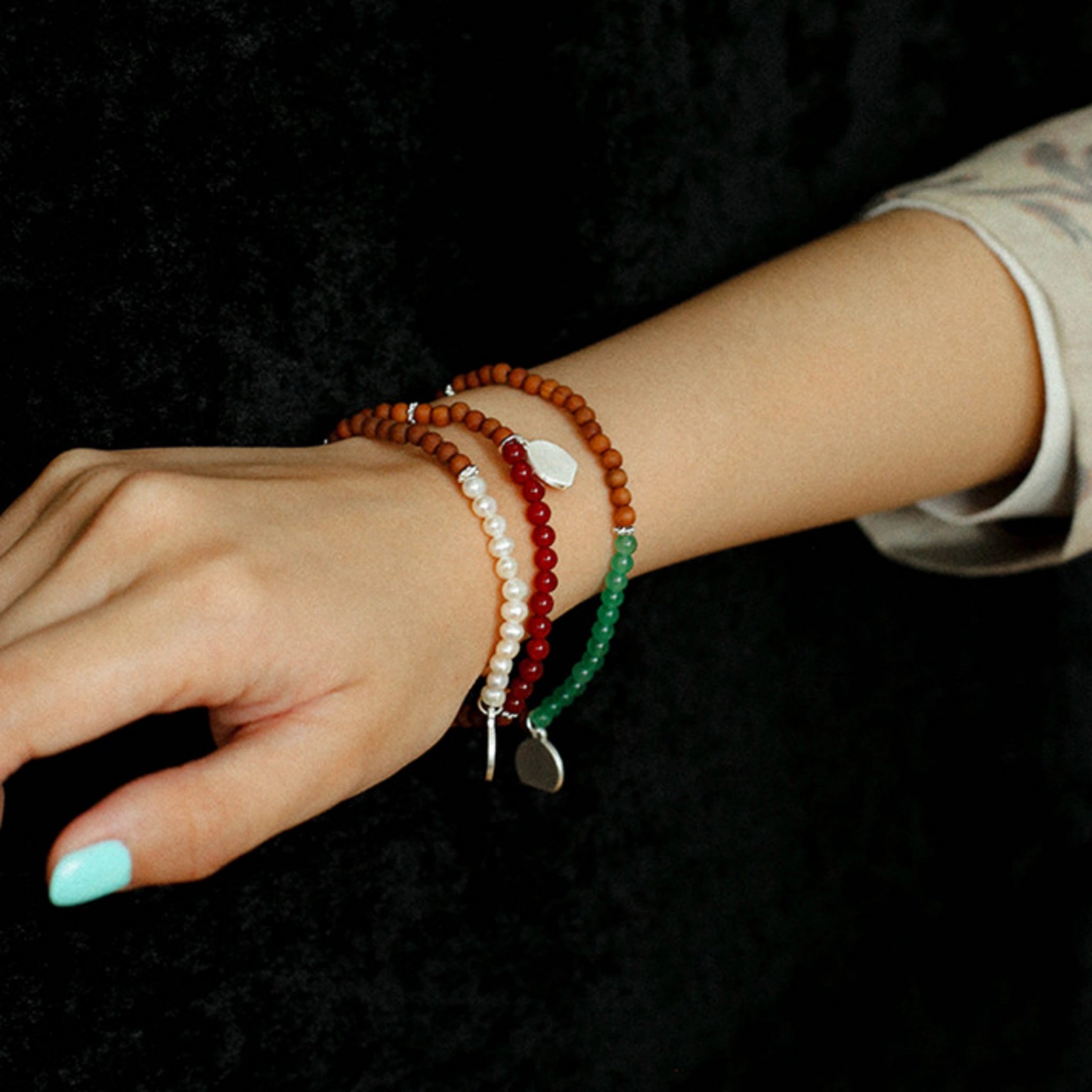 Collier en cristal naturel couronne vintage