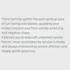 Sunny Daisy Stud Earrings
