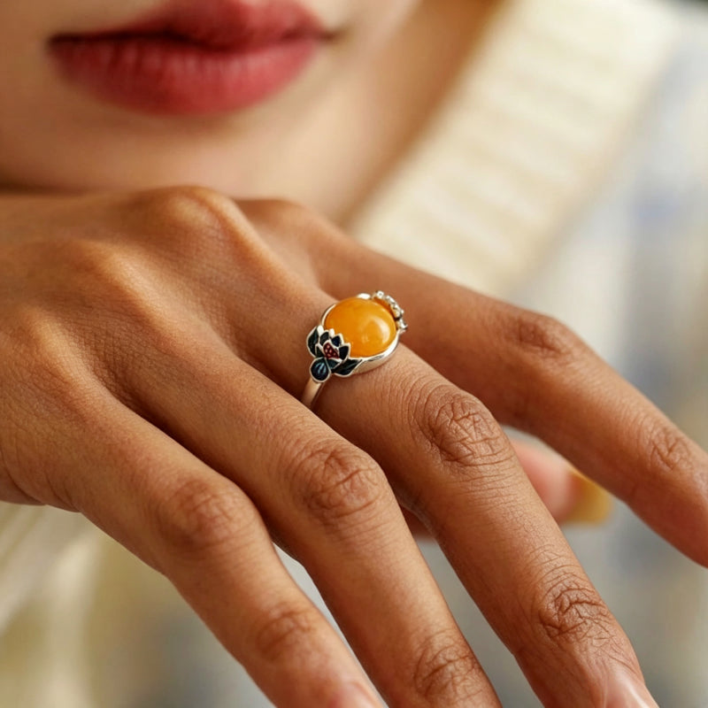 Bague Lotus - Éveil et Renaissance