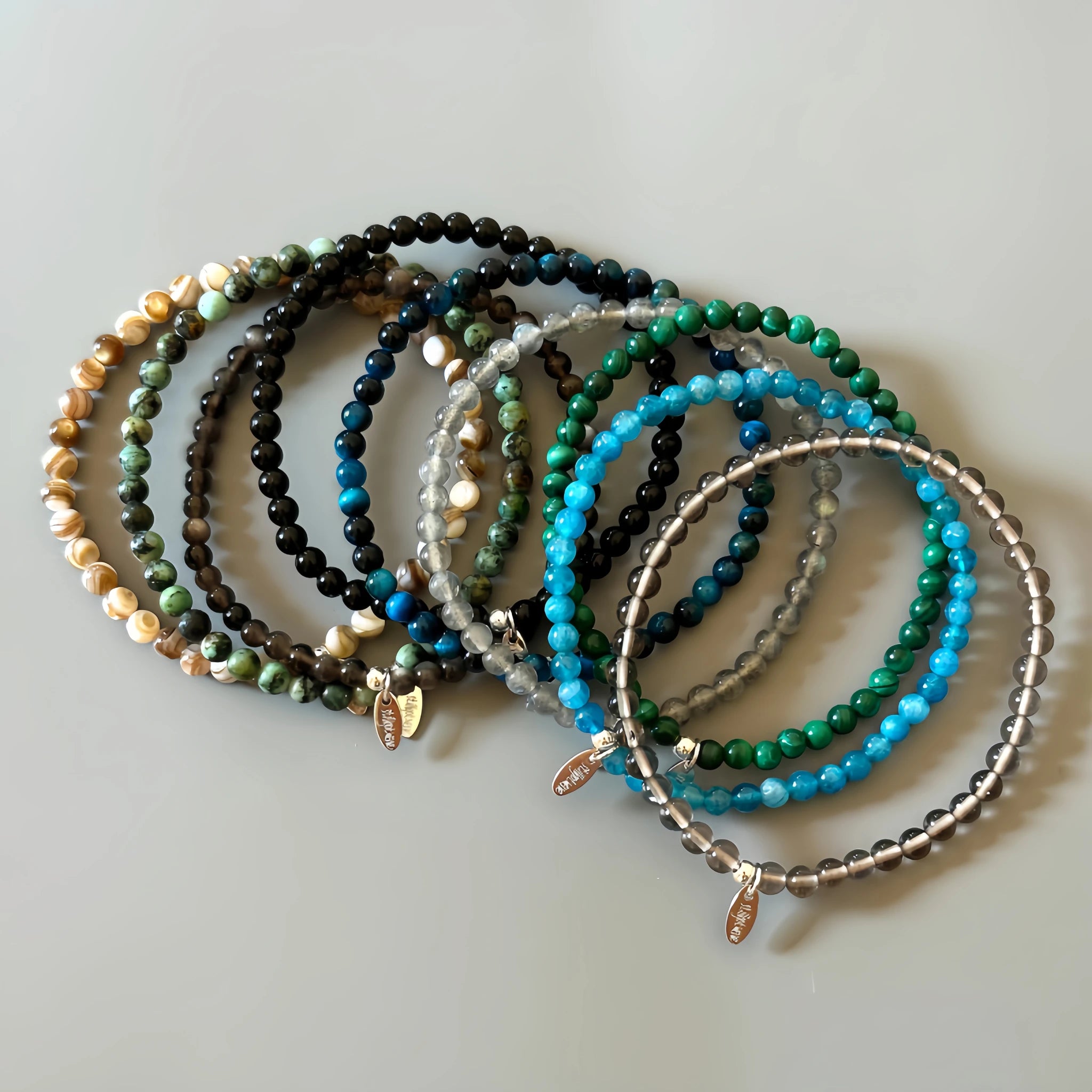 Collier en cristal naturel couronne vintage