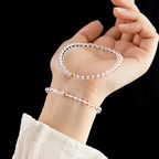 Bracelet en cristal naturel Nirvana Doré