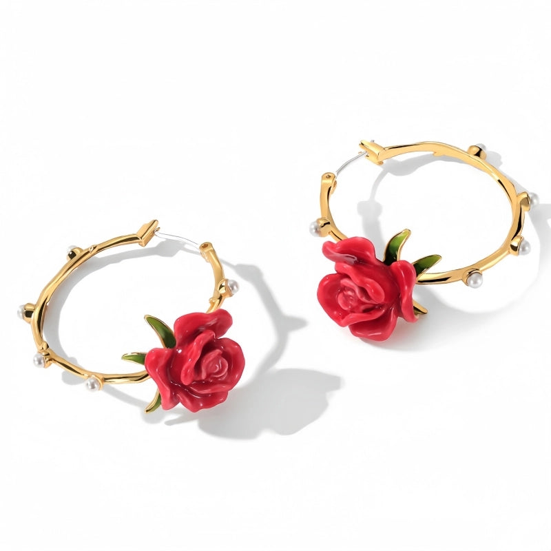 Boucles d'oreilles Elarose