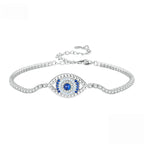 Bracelet de tennis œil de protection
