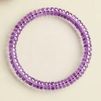 Bracelet en cristal naturel Intuition Glow - Clair