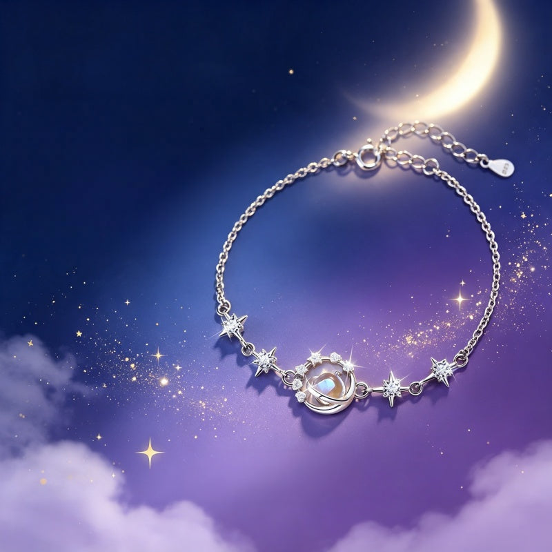 Pluto and Charon Bracelet — My tenderness is only for you
