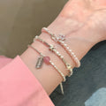 Collier en cristal naturel couronne vintage