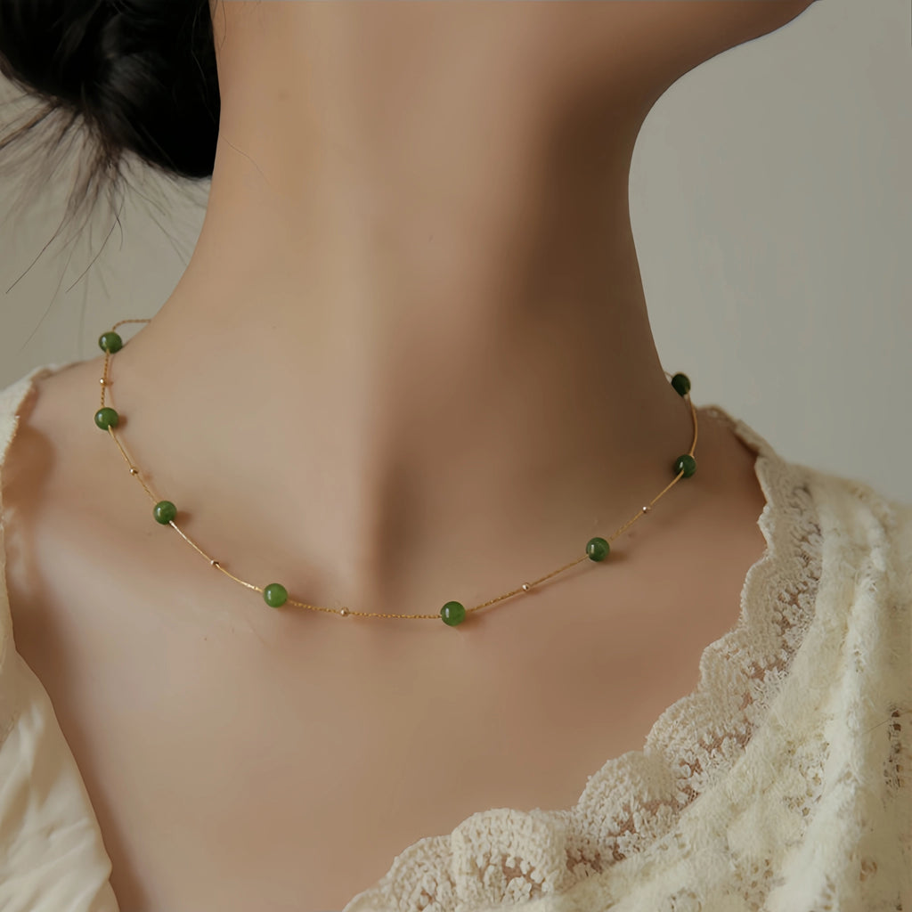 Collier à ajustement facile en quartz clair - Pureté intérieure et expression claire