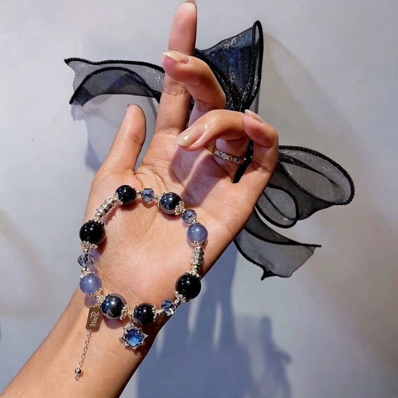 Obsidian Bracelet – Ground Energy, Clear Aura, Protect Your Light