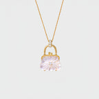 Collier pendentif sac de fortune Fleur de coquillage
