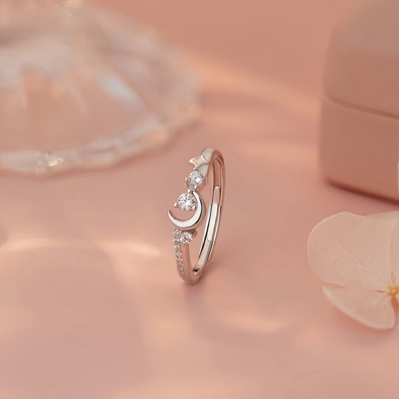 Star Moon Ring – Wear Your Fortune Under the Sky