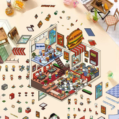 🎉🎉3D Scene Stickers-$10 free shipping  free tweezers🎉🎉