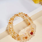 Bracelet « Muguet » en Améthyste naturelle – Sagesse ouverte, Attire les bienfaiteurs