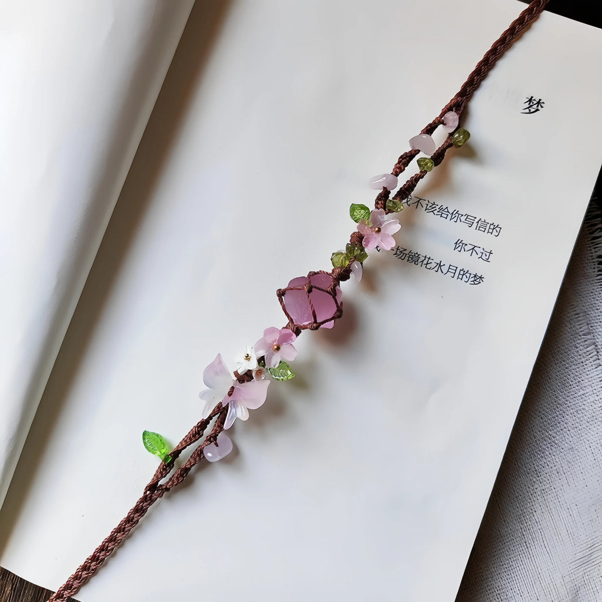 Amethyst Braided Bracelet - For Gentle Positive Vibes