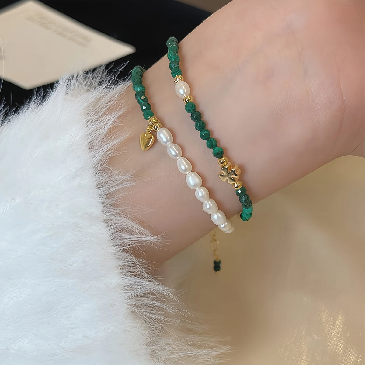 Collier en cristal naturel couronne vintage