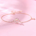 Star & Crown Necklace/Bracelet/Earrings Set - Confidence and Glamour