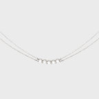 Collier barre en quartz transparent naturel · Purifier et attirer les ondes positives