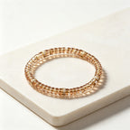 Natural Citrine Bracelet - Abundance & Positivity