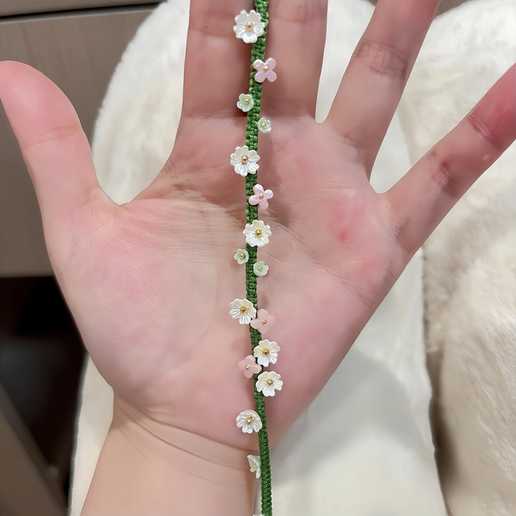 Woven Wreath Fresh Style Bracelet - For Sweet Daily Look