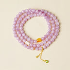 Bracelet de cinabre naturel Renouveau Lotus Rouge