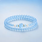 Bracelet aigue-marine Mana Bar