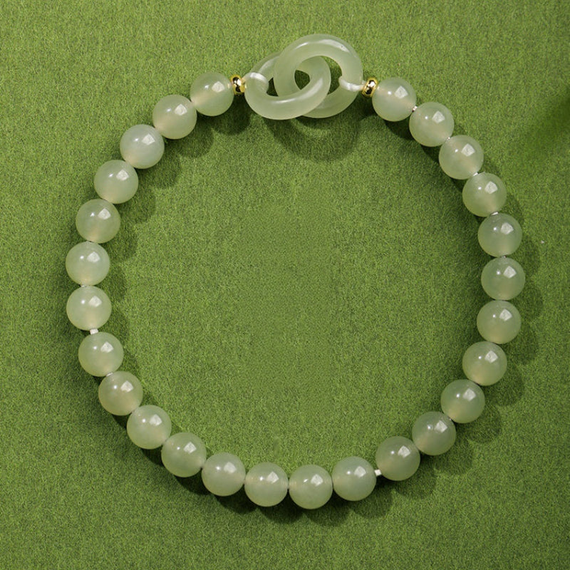 Bracelet Noble Cheval en Jade de Hetian
