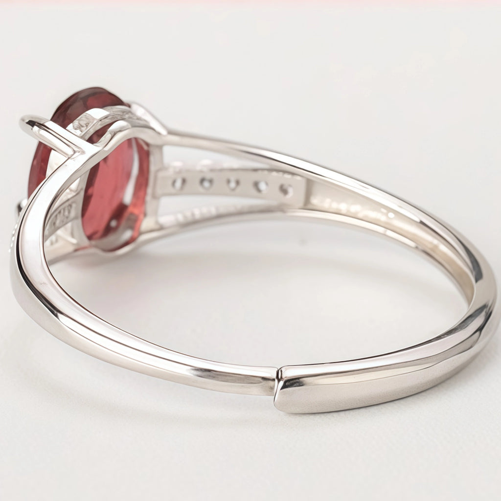 Natural Red Garnet Jewelry Set - Love & Protection