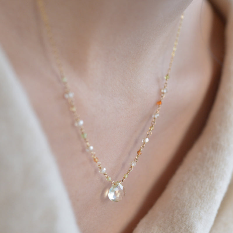 Pure Citrine Necklace – Attract Wealth, Boost Confidence, Absorb Sunshine