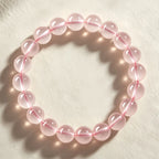 Bracelet Rose en Cristal Naturel pour l'Amour et le Romance