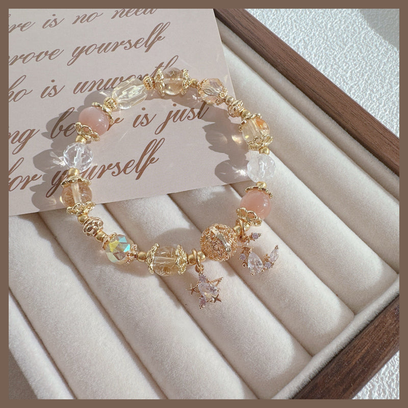 Bracelet Lune et Étoile Pacte d'Amour